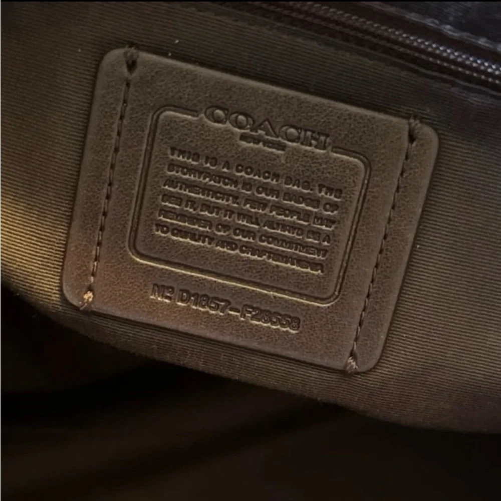 Coach Embossed Tote and Wallet - Picture 11 of 14
